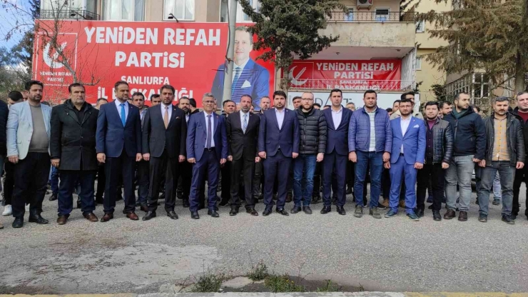 Şanlıurfa’da Yeniden Refah Partisi’nde Toplu İstifa