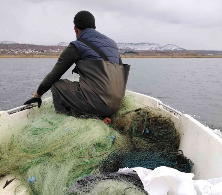 Bin 500 Metre Ağ Yakıldı