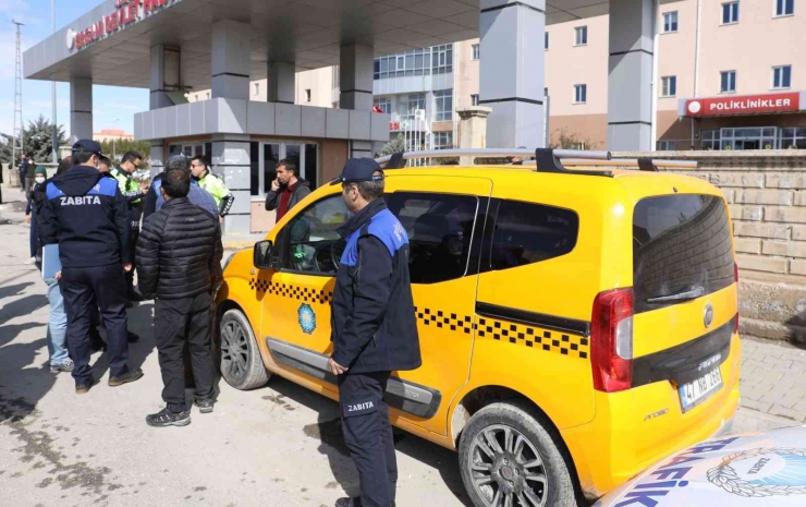 Diyarbakır’da Korsan Taksi Ve Servis Denetimi