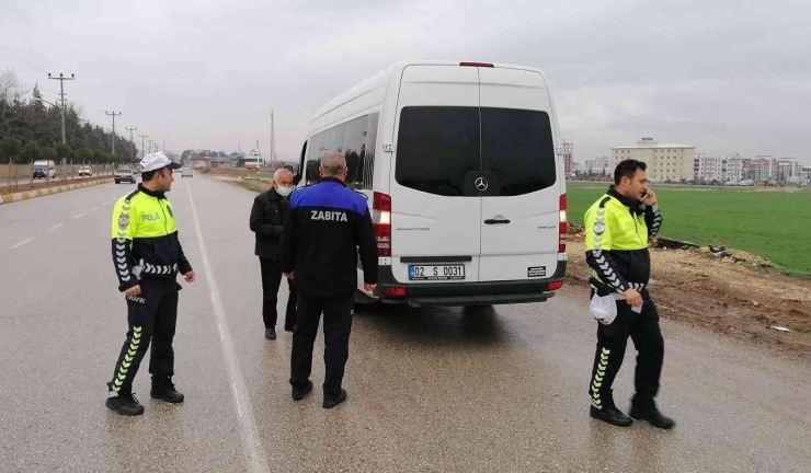 Adıyaman’da Servislere Sıkı Denetim