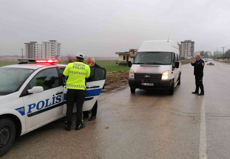 Adıyaman’da Servislere Sıkı Denetim