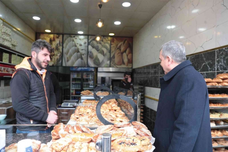 Beyazgül Esnaf Ve Vatandaşların Taleplerini Dinledi