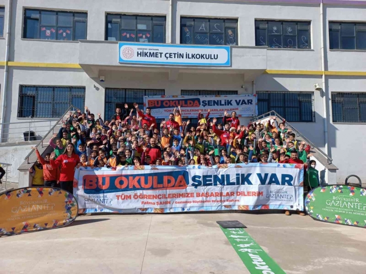 Okulda Şenlik Var Projesi Sporla Farkındalık Oluşturuyor