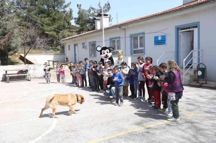 Büyükşehir Miniklere Hayvan Sevgisi Aşılıyor