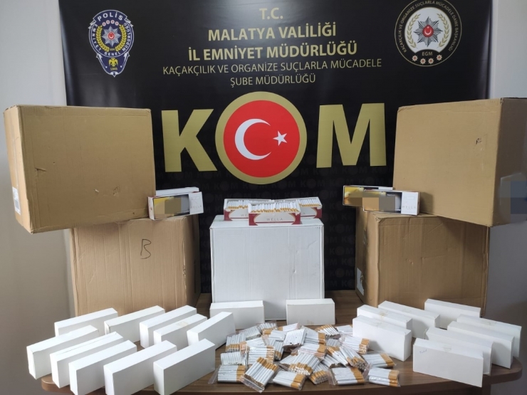 Malatya Polisinden Sigara Kaçakçılığına Geçit Yok