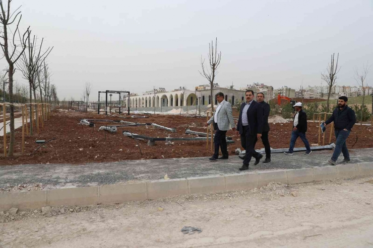 Haliliye’de Millet Bahçesi Projesi İncelendi