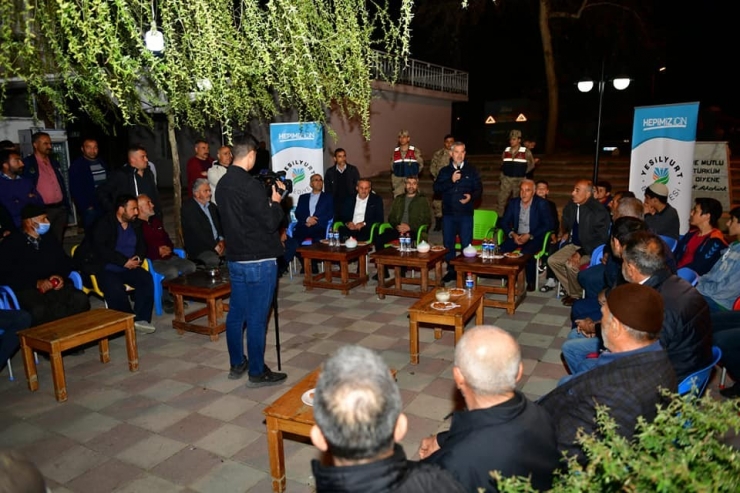 Başkan Çınar, Dilek Sakinleriyle Bir Araya Geldi