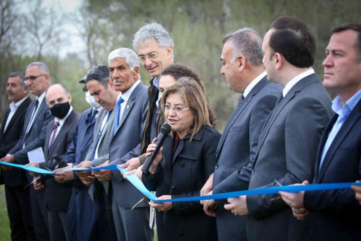 Barışın Sembolü ‘üçüncü Bahçe’ Eseri Karkamış’ta Görücüye Çıktı