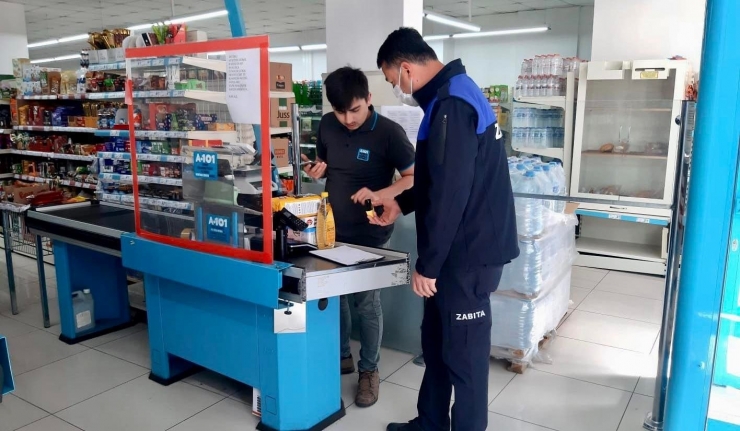 Zabıta Ekipleri, Marketlerde Fiyat Denetimi Yaptı