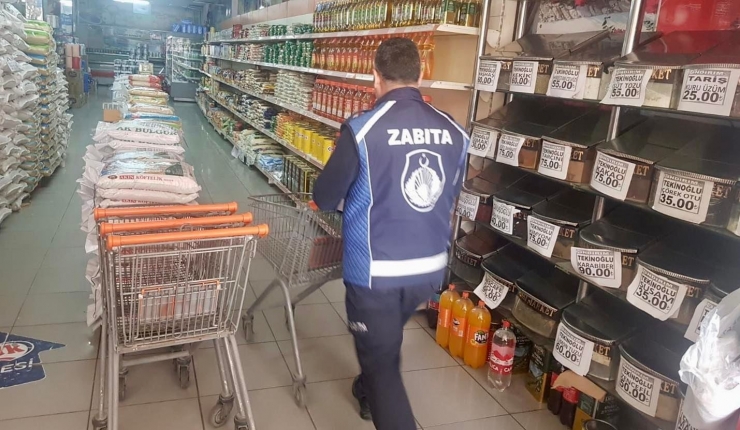 Zabıta Ekipleri, Marketlerde Fiyat Denetimi Yaptı