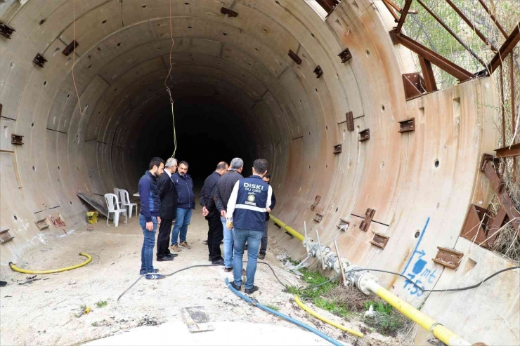 Tutşi Silvan İçme Suyu Tünel Terfi İstasyonu’nu Denetledi