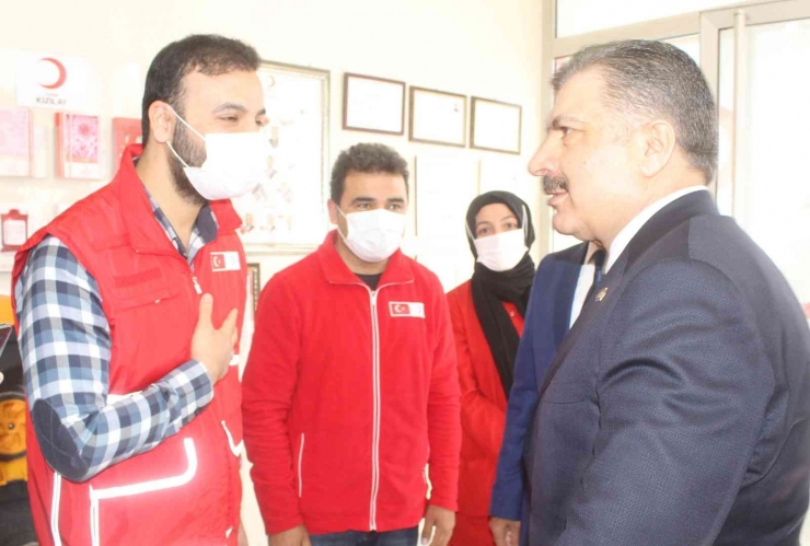 Sağlık Bakanı Koca’ya Adıyaman’da Yoğun İlgi