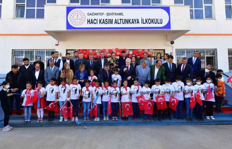 Hacı Kasım Altunkaya İlkokulu Eğitime Açıldı