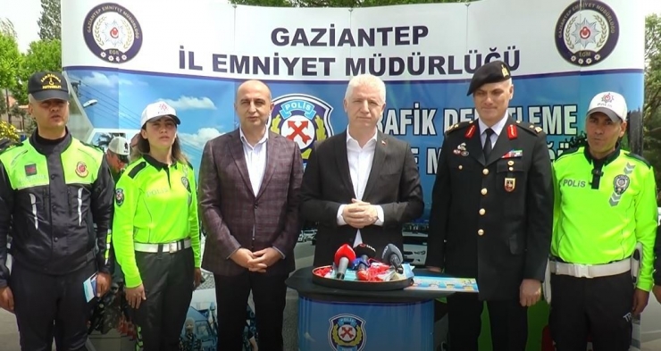 Gaziantep’te 2 Bin 600 Personelle Bayramda Trafik Denetimi