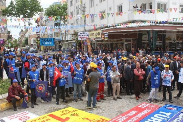 Adıyaman’da 1 Mayıs İşçi Bayramı Kutlandı