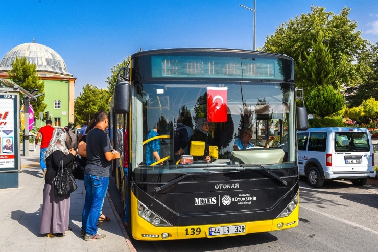 Malatya’da Belediye Otobüsleri Bayramda Ücretsiz