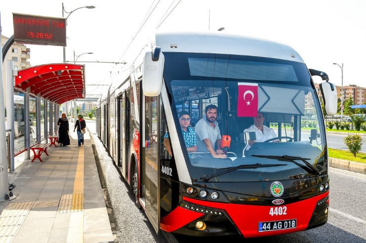 Malatya’da Belediye Otobüsleri Bayramda Ücretsiz