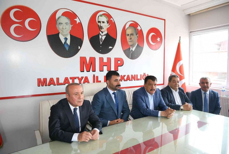 Başkan Gürkan’dan Mhp Ziyareti