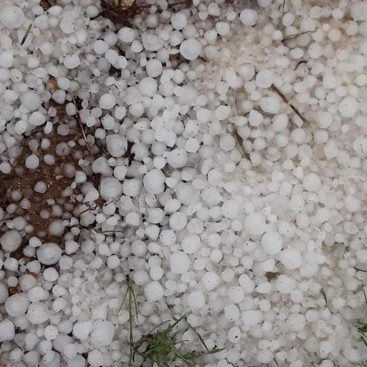 Malatya’da Sağanak Ve Dolu Etkili Oldu