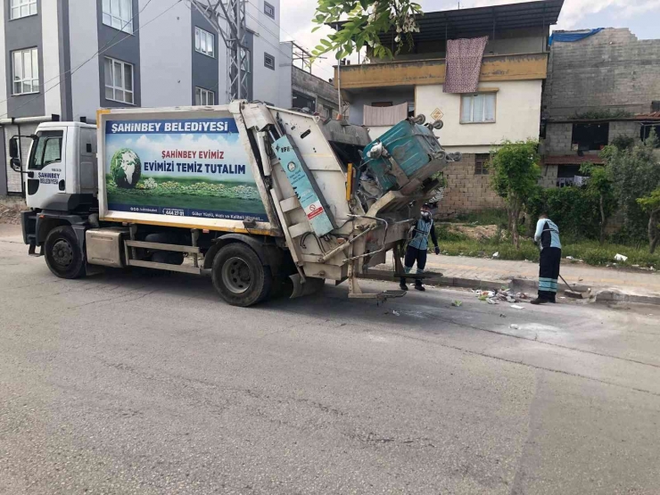 Şahinbey Belediyesi Bayramda Da Görev Başındaydı