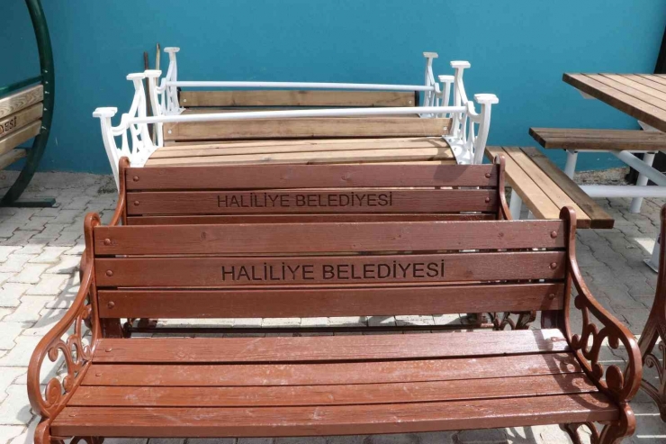 Haliliye’de Parklara Bahar Bakımı
