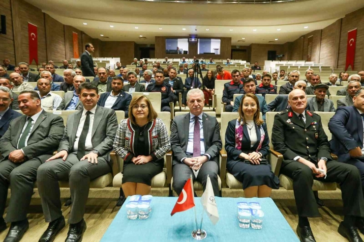 Gaziantep’te 180 Orman Köyüne Yangınla Mücadele Ekipman Desteği