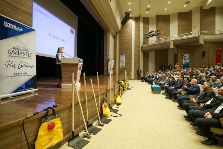 Gaziantep’te 180 Orman Köyüne Yangınla Mücadele Ekipman Desteği