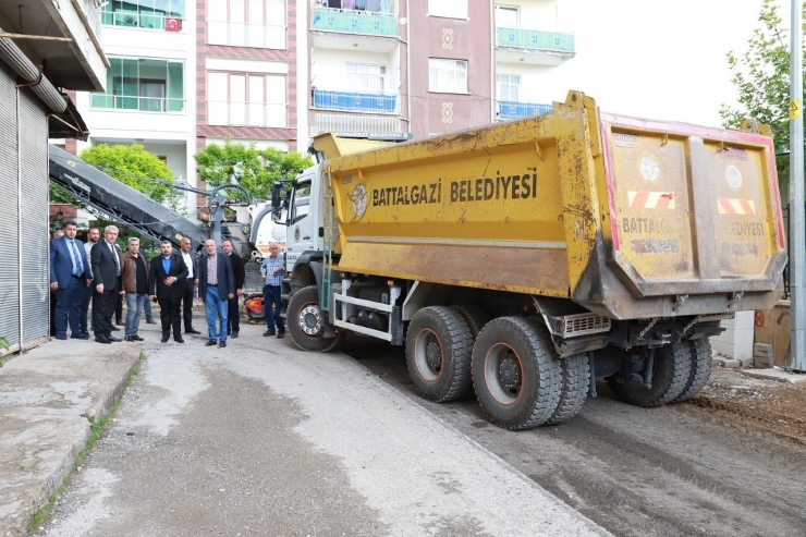 Battalgazi’de 11 Sokağa 3.5 Milyonluk Yatırım