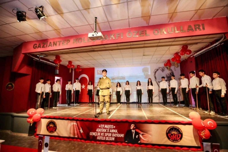 Gaziantep Kolej Vakfı’nda 19 Mayıs Coşkusu