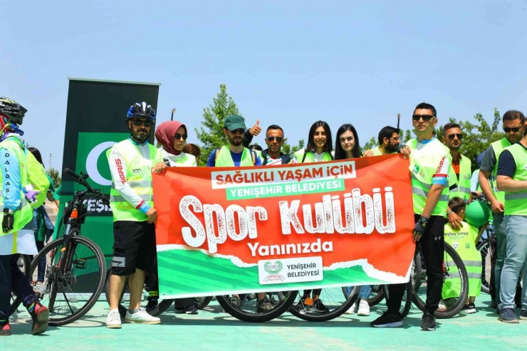 Yenişehir Spor Kulübü Yeşilay Bisiklet Turuna Katıldı