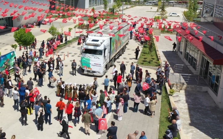 "spor Aşkı Engel Tanımaz" Tırı Malatya’da