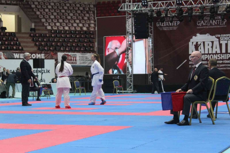 57. Avrupa Büyükler Karate Şampiyonası Gaziantep’te Başladı