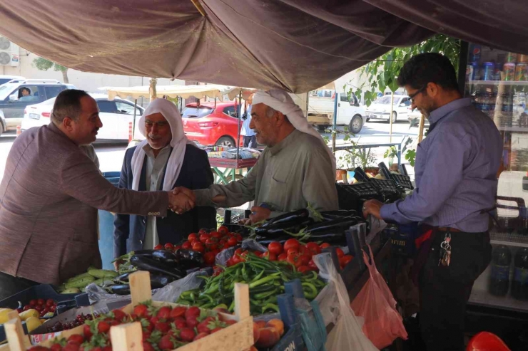 Başkan Ekinci Esnaf Ziyaretlerini Sürdürüyor