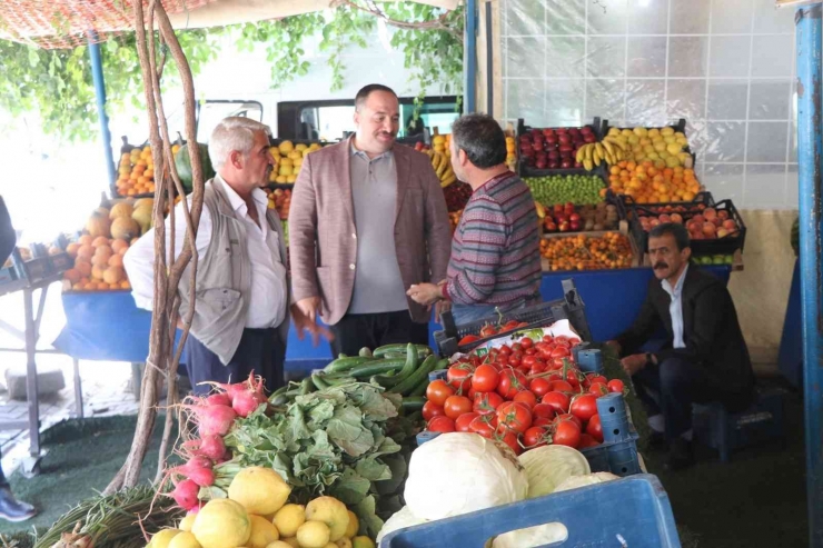 Başkan Ekinci Esnaf Ziyaretlerini Sürdürüyor