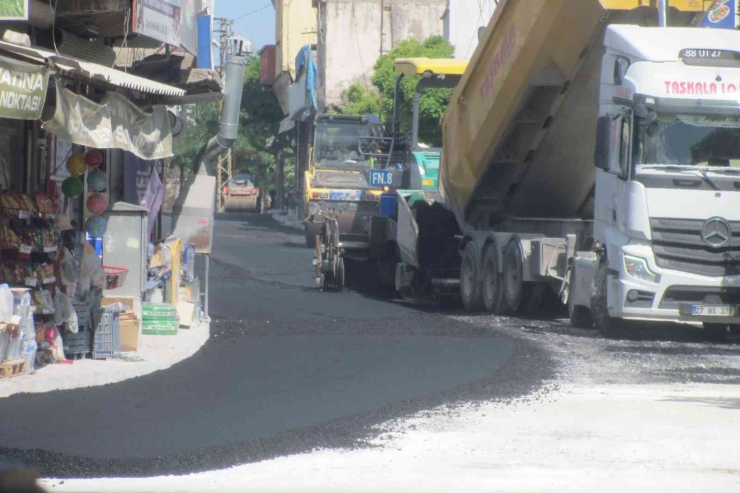 Araban’da Asfalt Çalışmaları Başladı