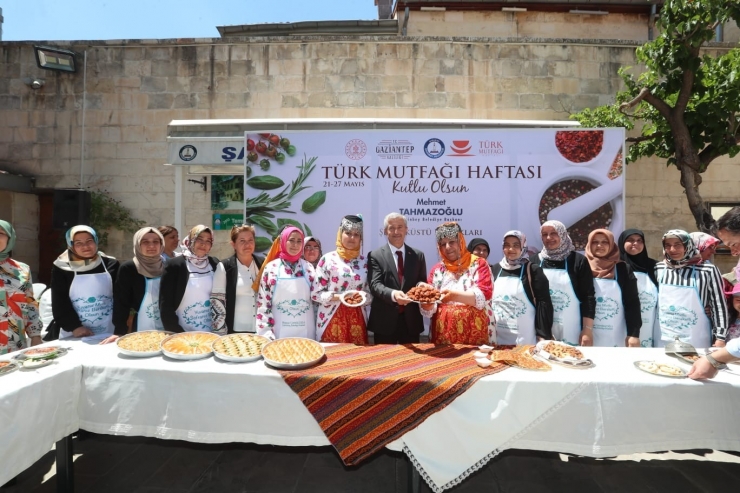 Şahinbey’de ‘türk Mutfağı Haftası’ Kutlandı