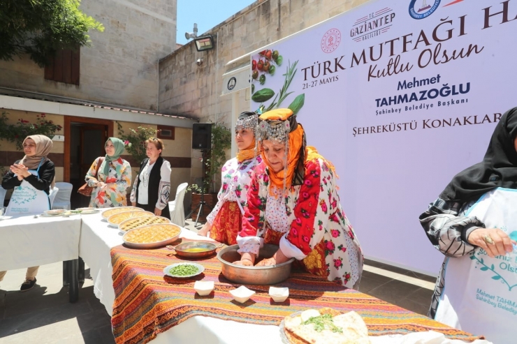 Şahinbey’de ‘türk Mutfağı Haftası’ Kutlandı