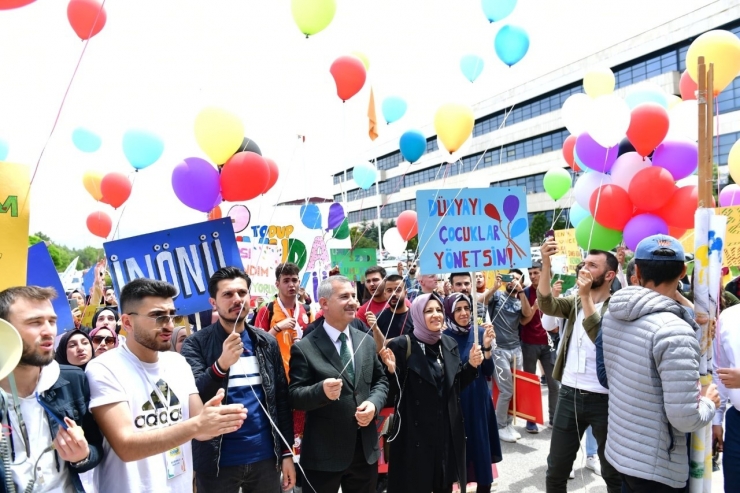 Başkan Çınar, Lösemi İçin Farkındalık Yürüyüşüne Katıldı