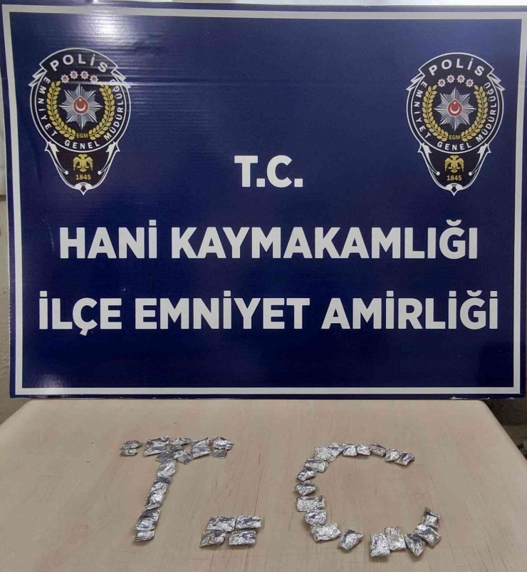 Hani İlçe Emniyet Amirliği Uyuşturucu Tacirlerine Göz Açtırmıyor