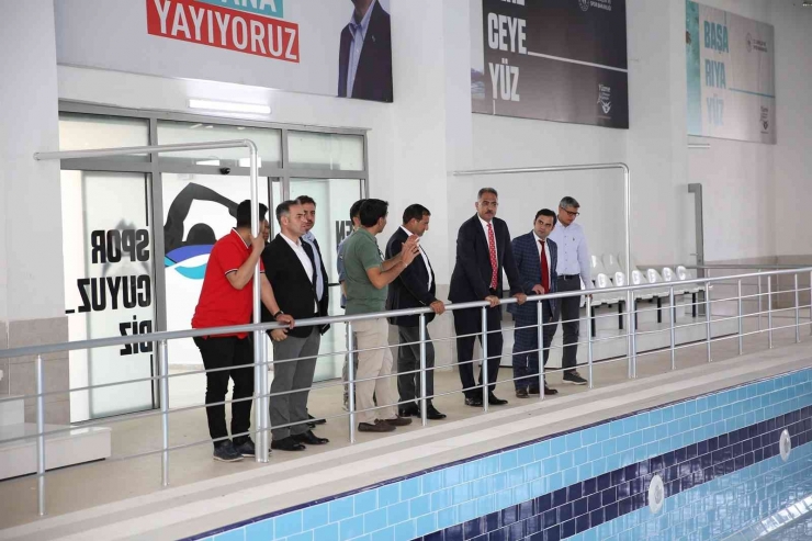 Eyyübiye Yarı Olimpik Yüzme Havuzu Açılıyor