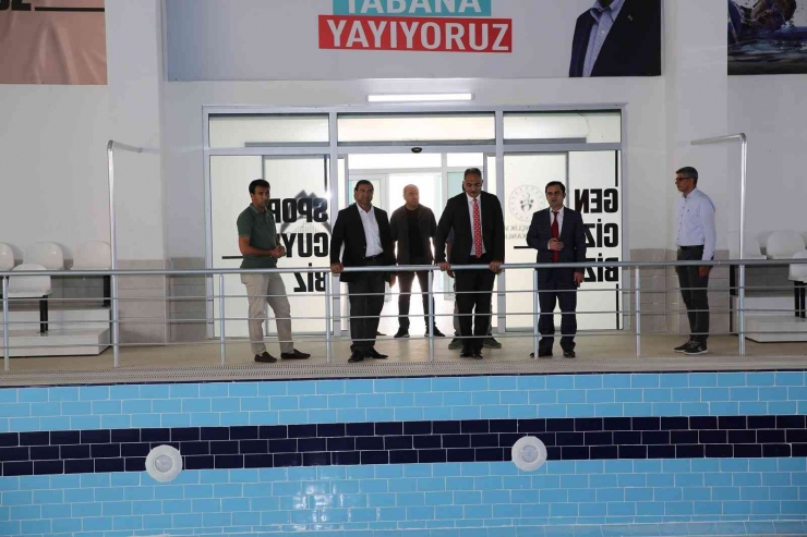 Eyyübiye Yarı Olimpik Yüzme Havuzu Açılıyor