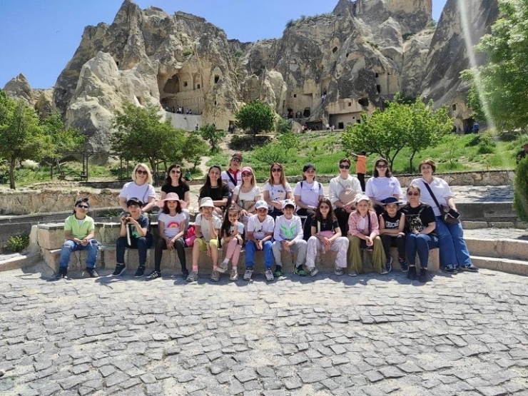 Kolej Öğrencileri Kapadokya Gezisinde