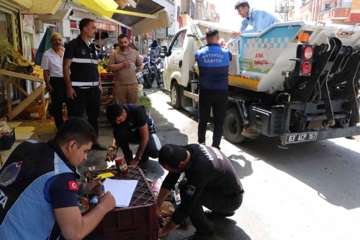 Şanlıurfa’da Tarihi Geçmiş 59 Bin Gıda Ürünü İmha Edildi