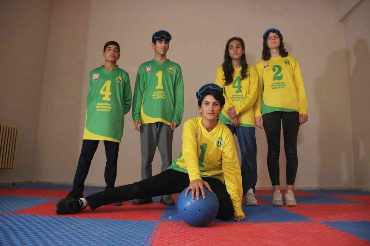 Görme Engelliler Goalball Türkiye Şampiyonlarının Hedefi Milli Takım