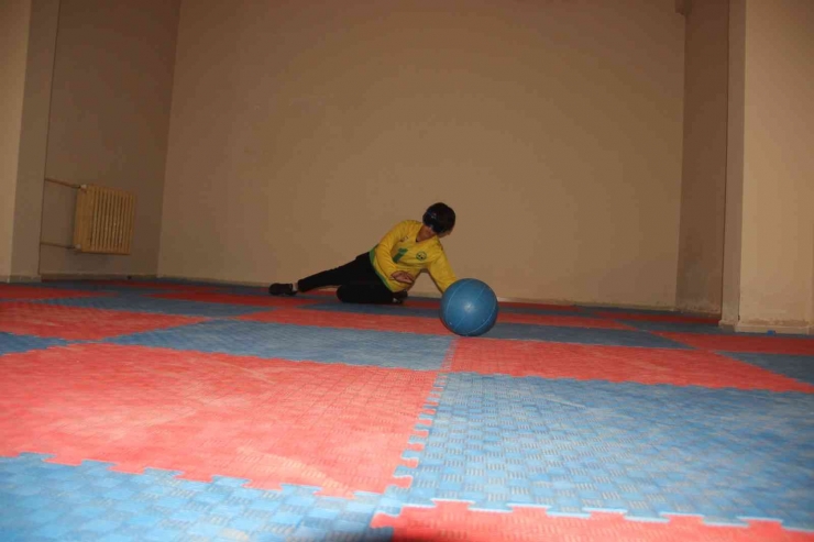 Görme Engelliler Goalball Türkiye Şampiyonlarının Hedefi Milli Takım