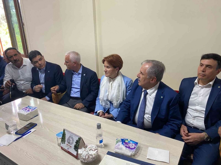 İyi Parti Genel Başkanı Akşener Diyarbakır’da