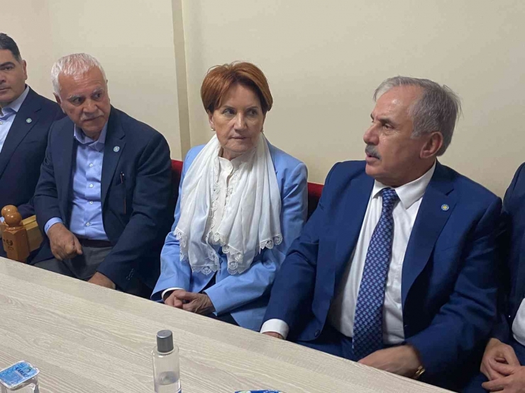 İyi Parti Genel Başkanı Akşener Diyarbakır’da