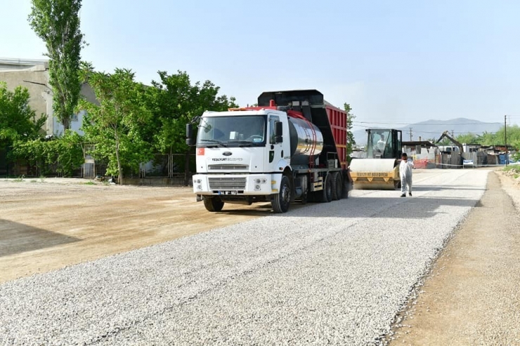 Başkan Çınar, Yol Düzenleme Çalışmalarını İnceledi