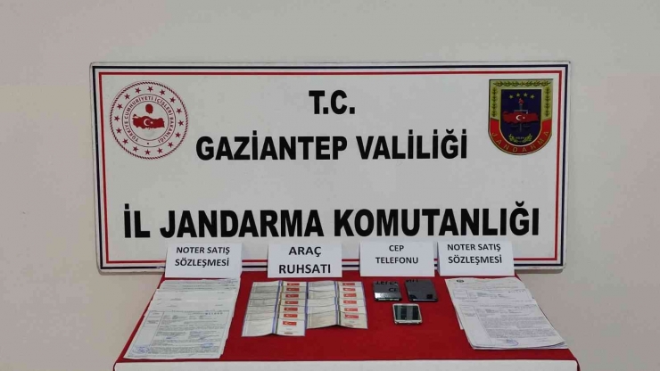 Gaziantep’te “change Araç" Operasyonu: 2 Tutuklama