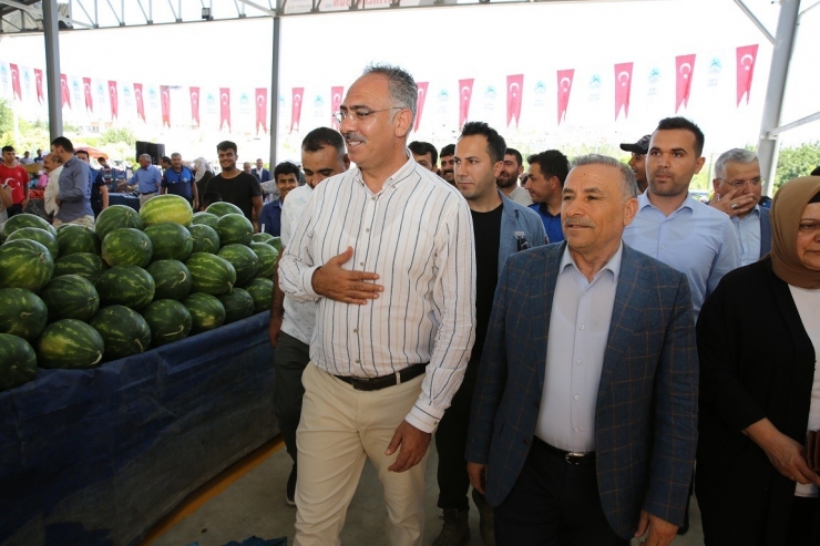 Eyyübiye’de Semt Pazarı Ve Zabıta Merkezi Açıldı